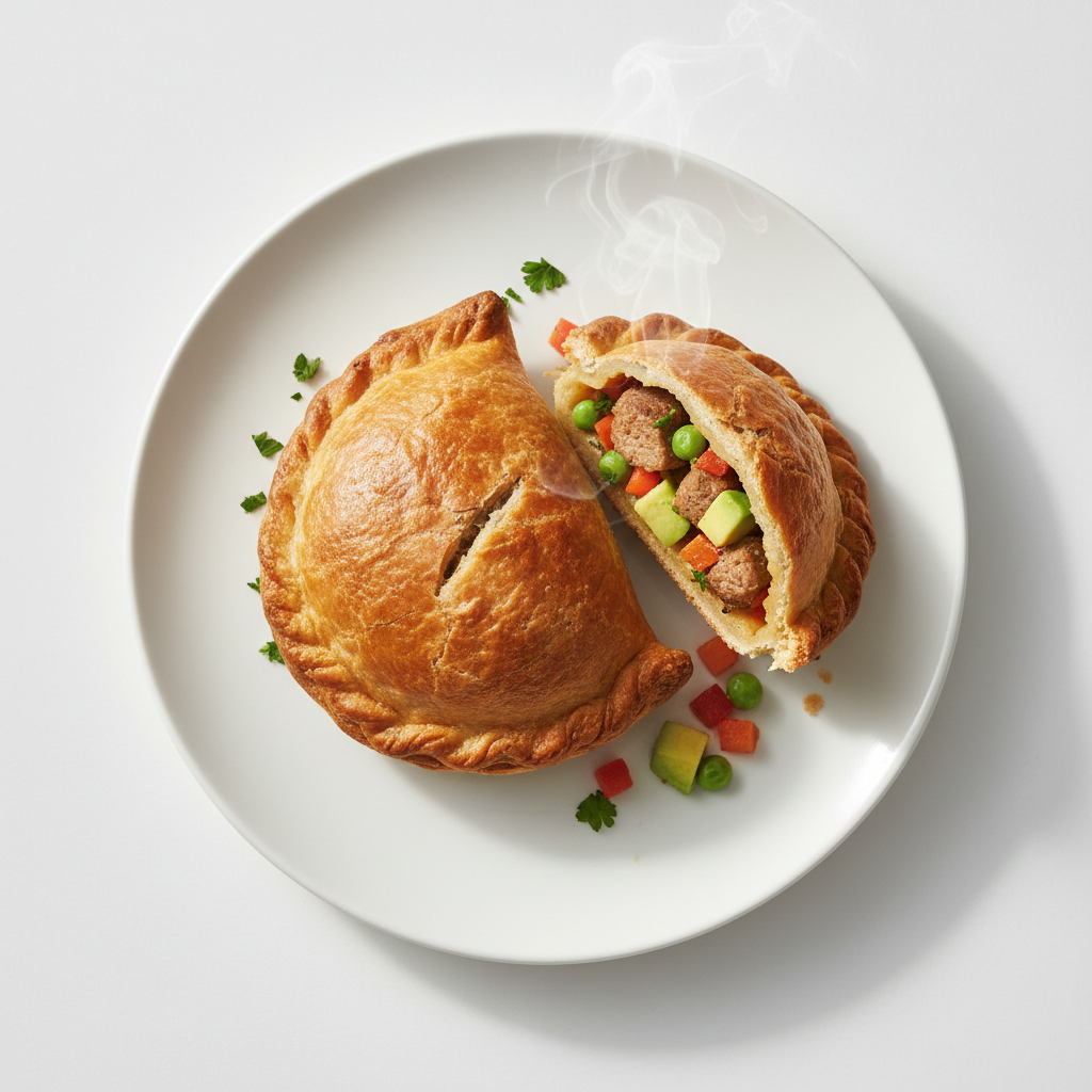 Healthy Nigerian Meat Pie with Lamb & Avocado