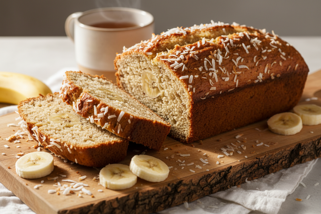 Easy Coconut Banana Bread Recipe