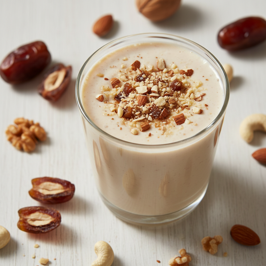 Creamy Nut & Date Drink (Rich, Smooth & Energy-Boosting)