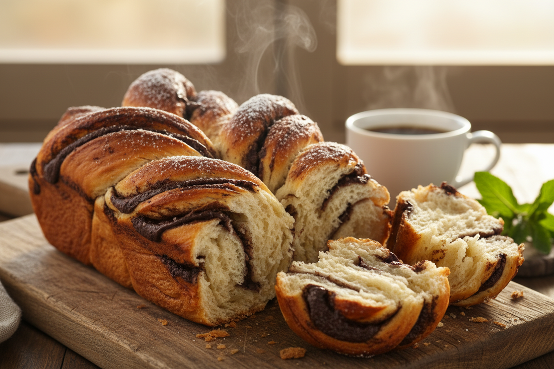 Fluffy Chocolate Twist Bread (Soft, Pull-Apart & Bakery Style)