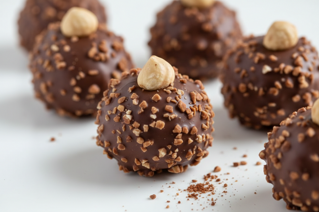 Easy Homemade Ferrero Rocher Chocolate