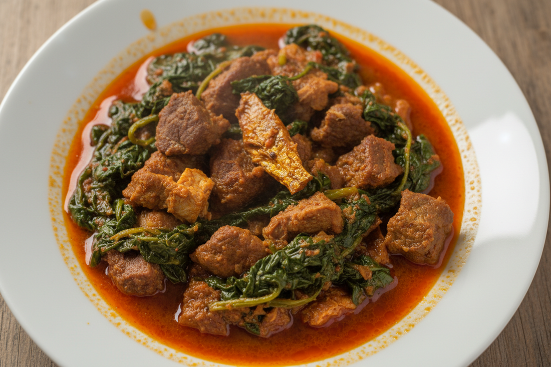 Low Budget Efo Riro Recipe (Easy Nigerian Spinach Stew)