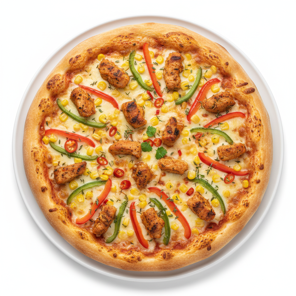 Nigerian Chicken Pizza Recipe (Easy Homemade Pizza)