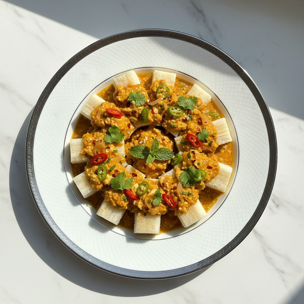 Easy Nigerian Yam & Egg Sauce Recipe