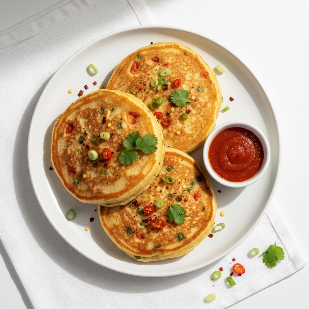 Easy Spicy Nigerian Pancakes