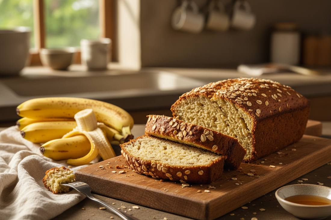 Easy Sugar-Free Banana Bread