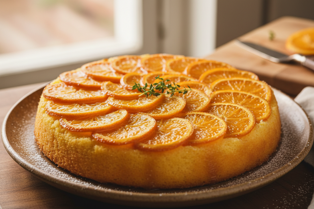 Easy Upside-Down Orange Cake