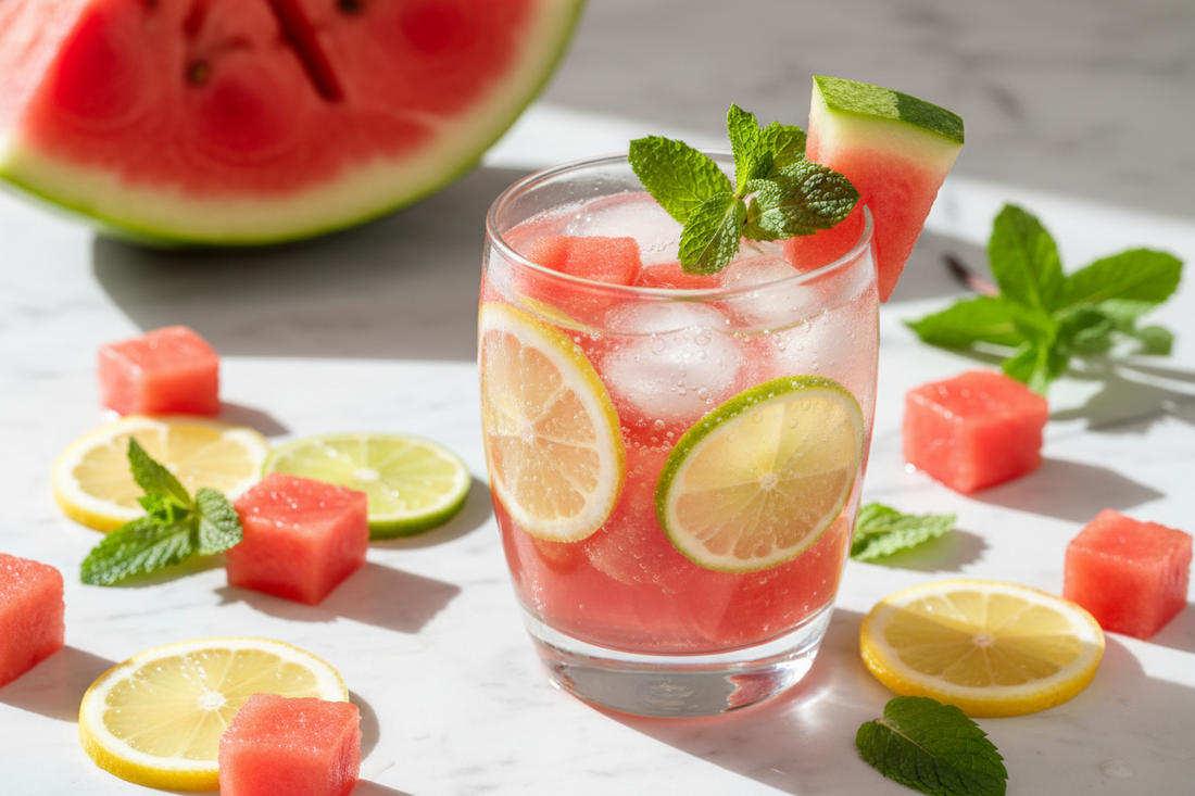 Watermelon Citrus Refresher (Hydrating, Fresh & Naturally Sweet)