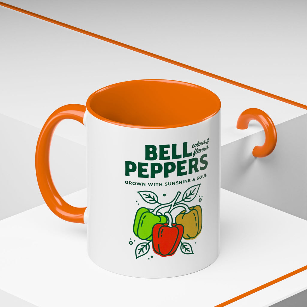 Bell Peppers Coffee Mug — Color & Flavor Kitchen Mug