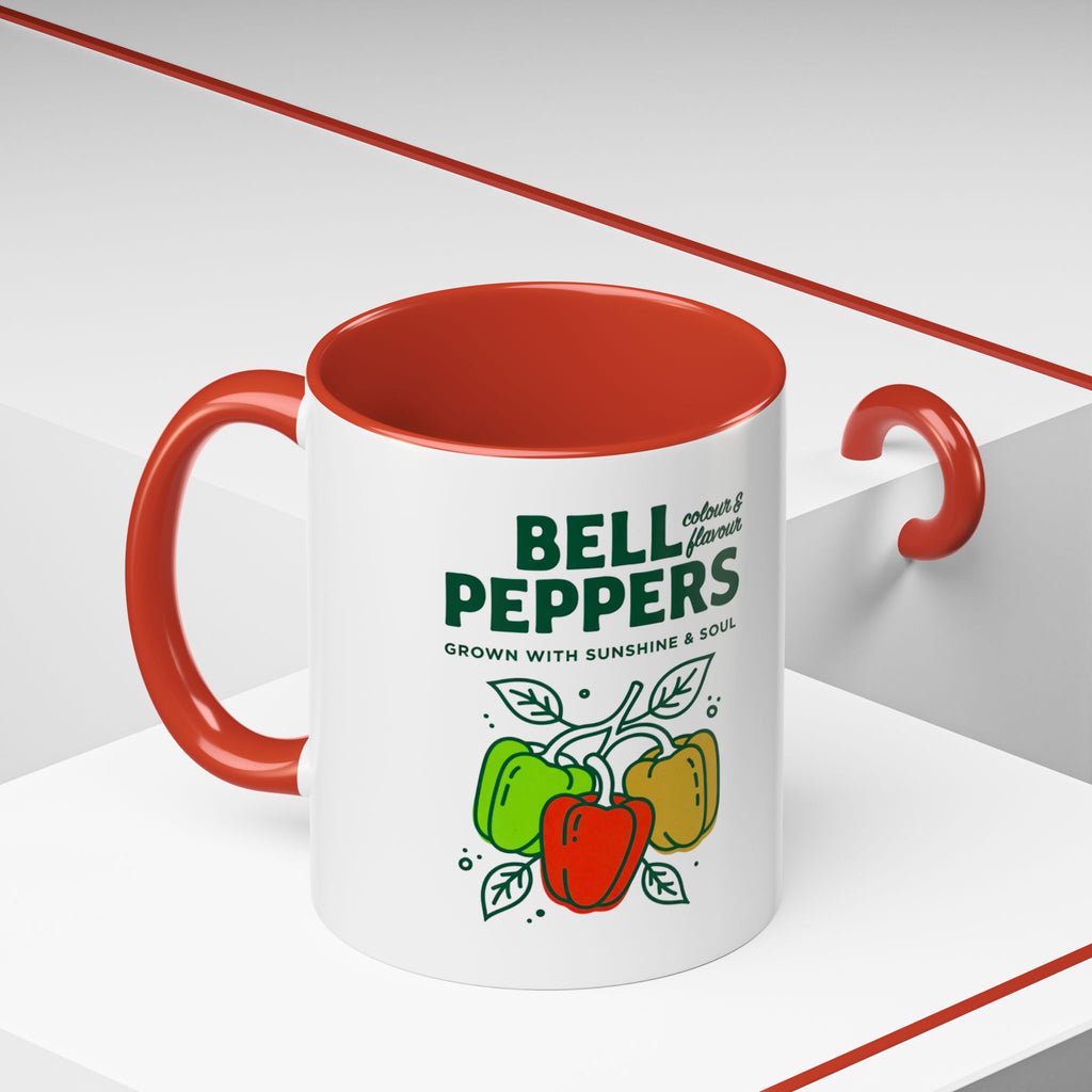 Bell Peppers Coffee Mug — Color & Flavor Kitchen Mug