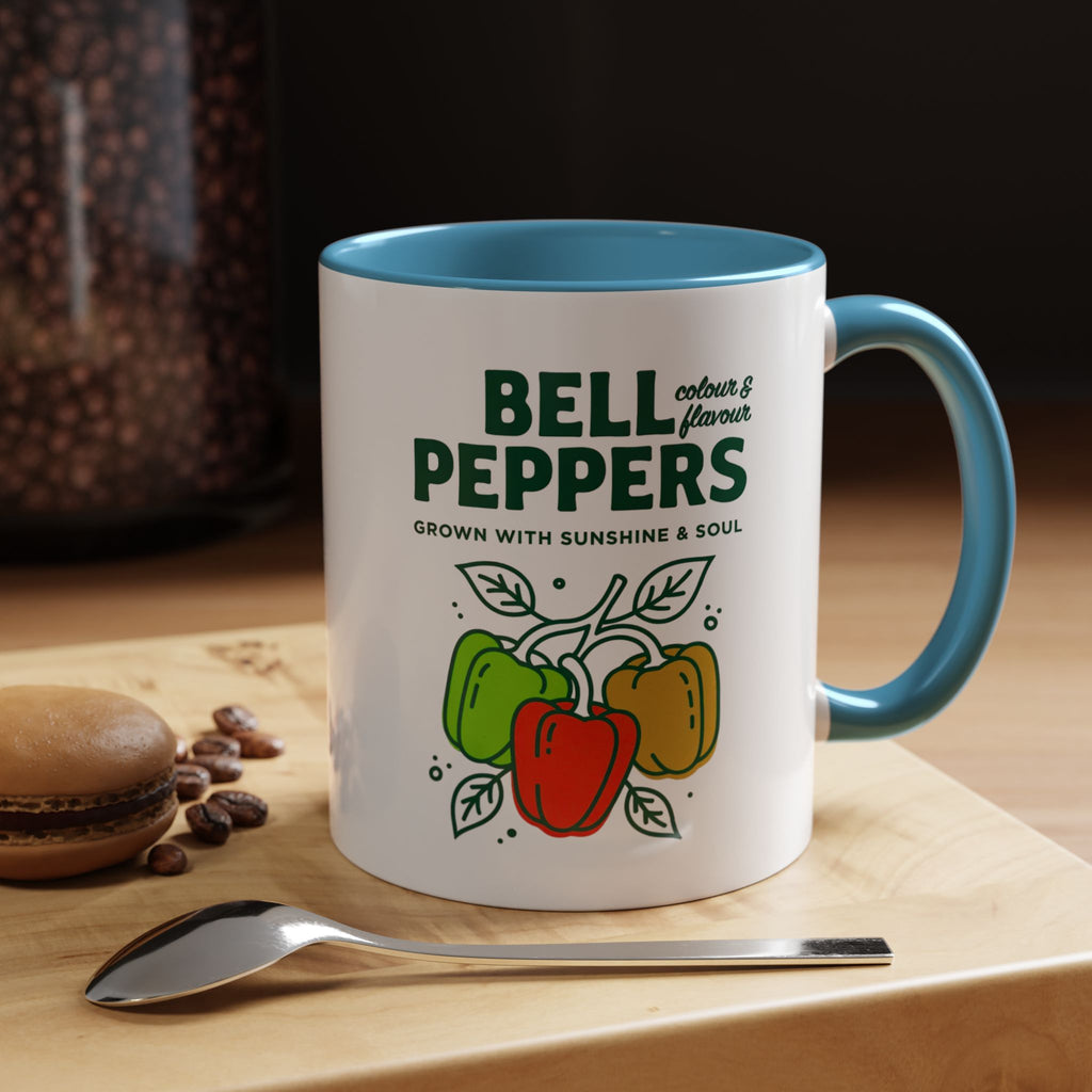 Bell Peppers Coffee Mug — Color & Flavor Kitchen Mug