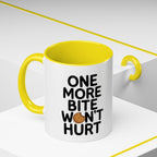 One More Bite Won't Hurt Coffee Mug — Funny Cookie Lover Accent Mug