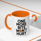 One More Bite Won't Hurt Coffee Mug — Funny Cookie Lover Accent Mug