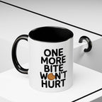 One More Bite Won't Hurt Coffee Mug — Funny Cookie Lover Accent Mug