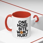One More Bite Won't Hurt Coffee Mug — Funny Cookie Lover Accent Mug