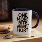 One More Bite Won't Hurt Coffee Mug — Funny Cookie Lover Accent Mug