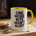 One More Bite Won't Hurt Coffee Mug — Funny Cookie Lover Accent Mug