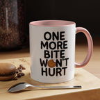 One More Bite Won't Hurt Coffee Mug — Funny Cookie Lover Accent Mug