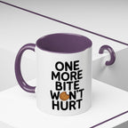 One More Bite Won't Hurt Coffee Mug — Funny Cookie Lover Accent Mug