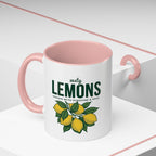 Lemons Ceramic Coffee Mug — “Zesty Lemons: Grown with Sunshine & Soul”