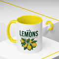 Lemons Ceramic Coffee Mug — “Zesty Lemons: Grown with Sunshine & Soul”