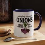 Everyday Essential Onions Coffee Mug — Grown with Sunshine & Soul Accent Mug