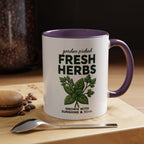 Fresh Herbs Coffee Mug — Garden Picked Accent Mug