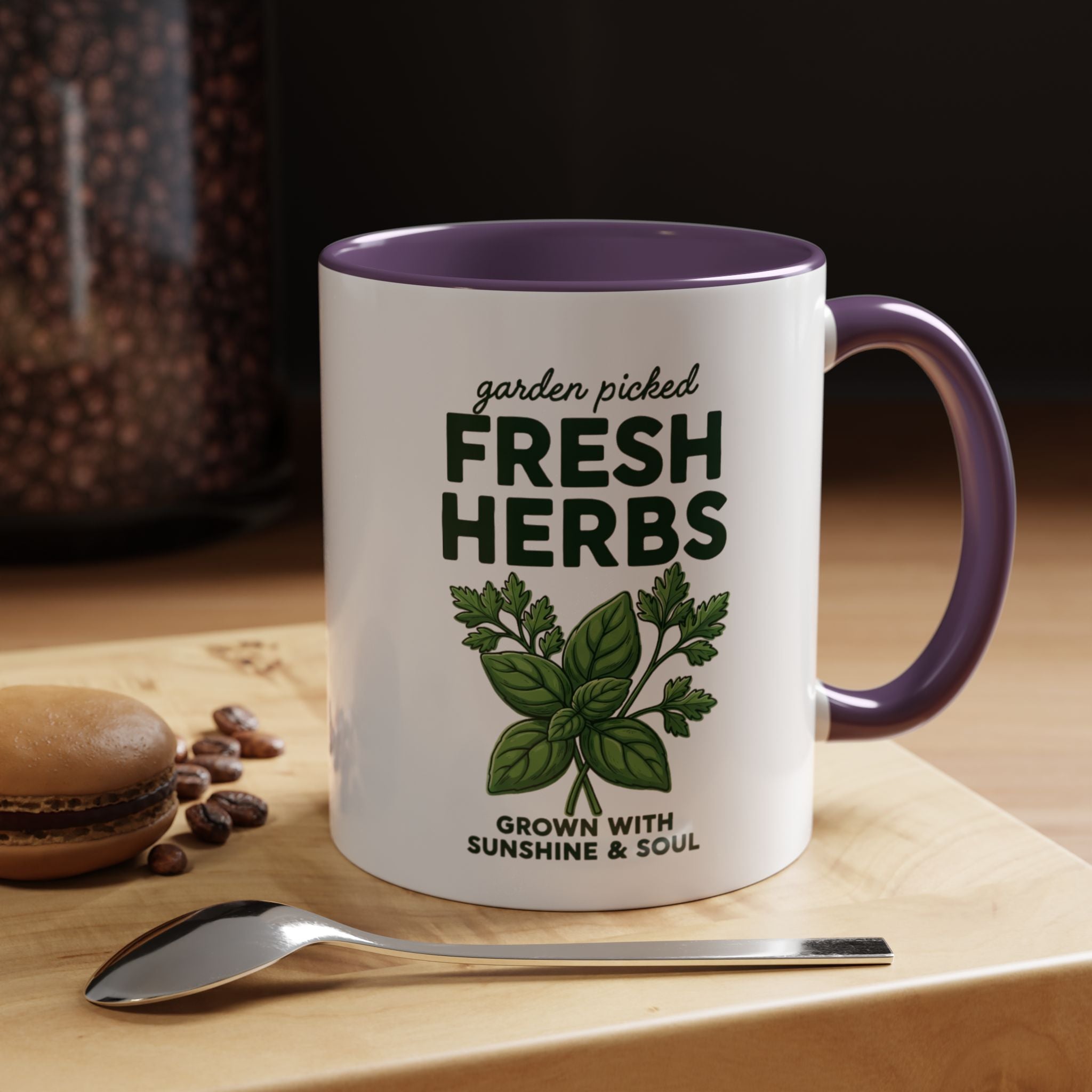 Fresh Herbs Coffee Mug — Garden Picked Accent Mug