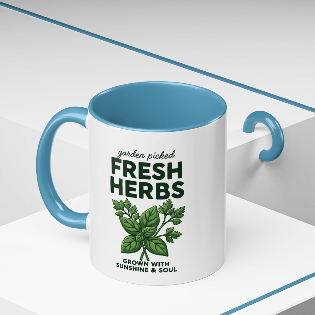 Fresh Herbs Coffee Mug — Garden Picked Accent Mug