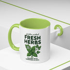 Fresh Herbs Coffee Mug — Garden Picked Accent Mug