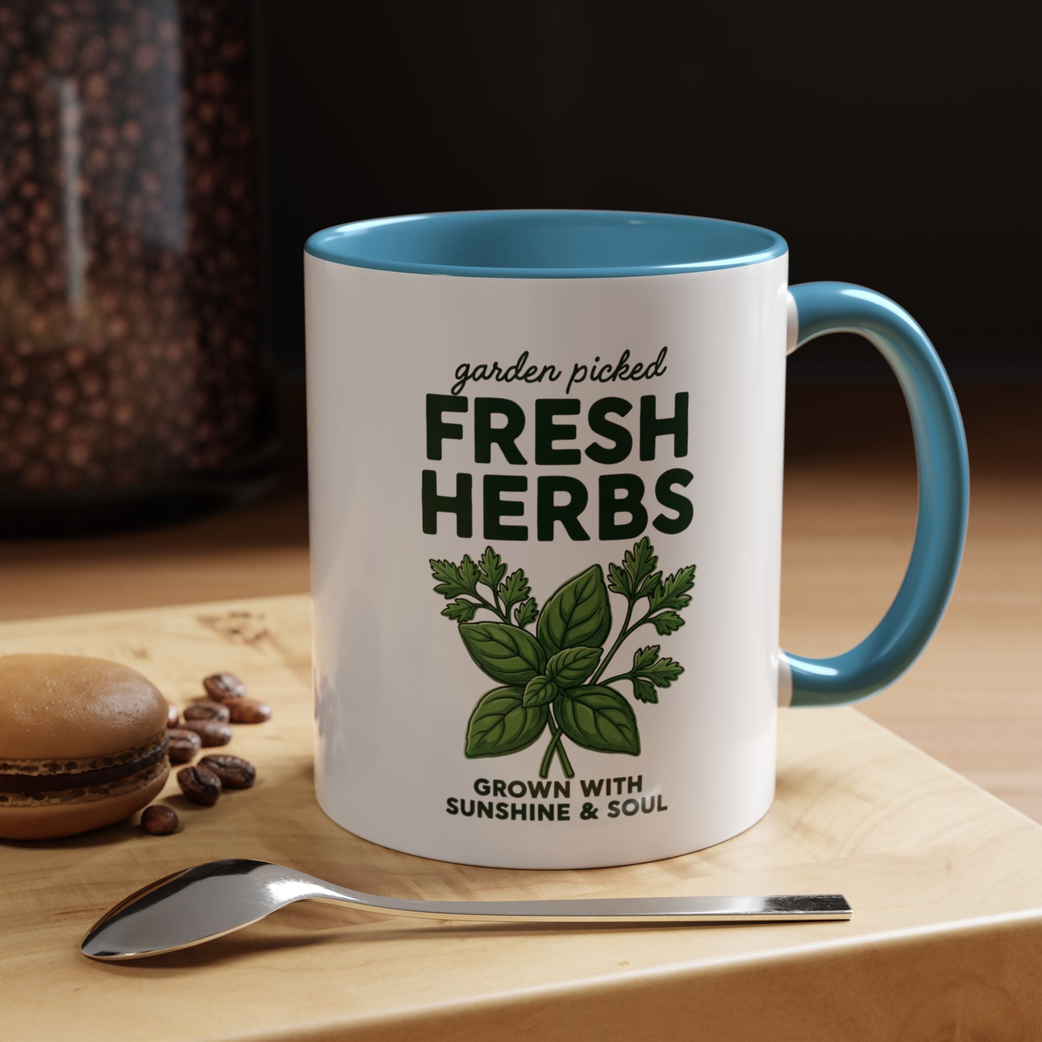 Fresh Herbs Coffee Mug — Garden Picked Accent Mug