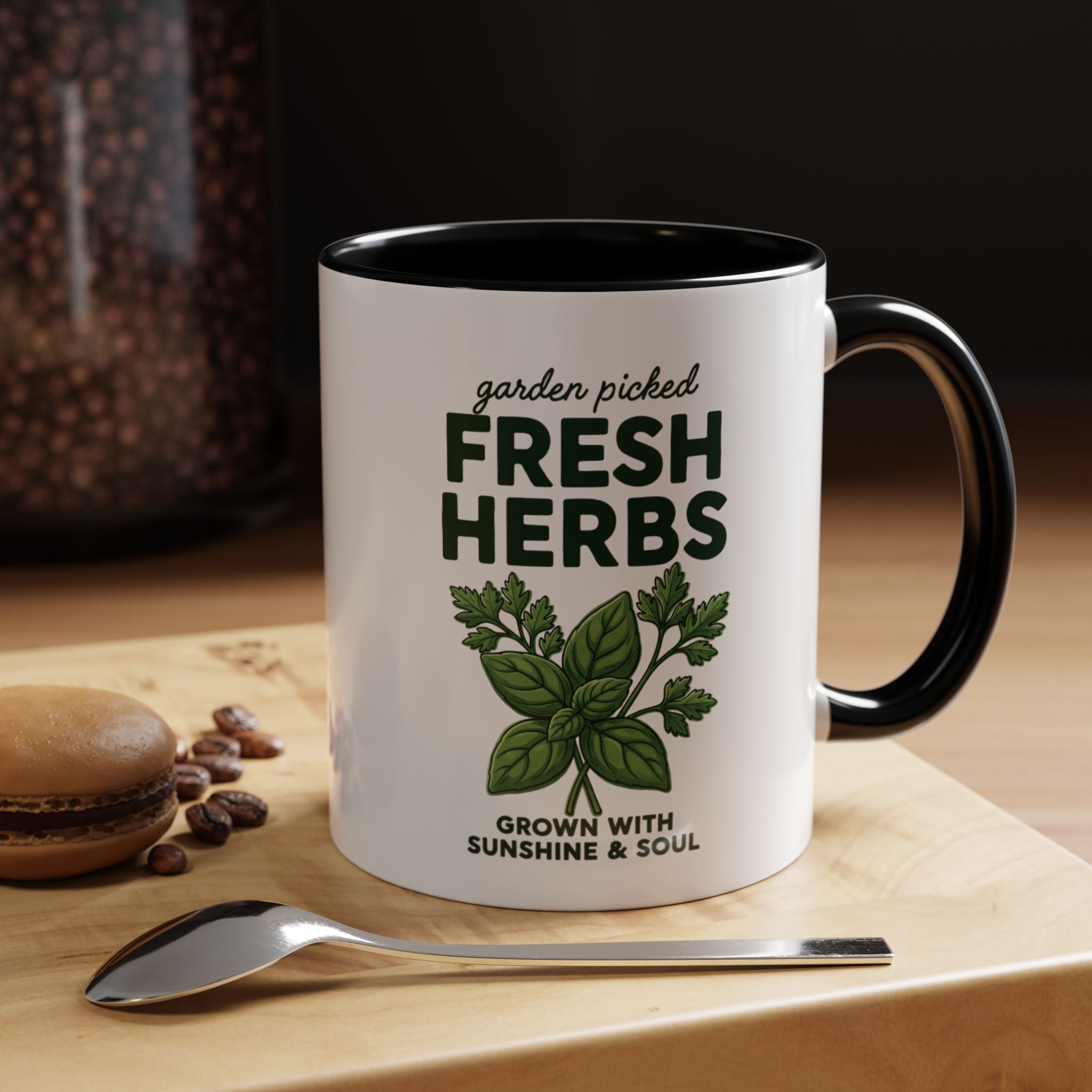 Fresh Herbs Coffee Mug — Garden Picked Accent Mug
