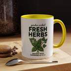 Fresh Herbs Coffee Mug — Garden Picked Accent Mug
