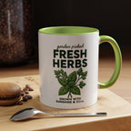 Fresh Herbs Coffee Mug — Garden Picked Accent Mug