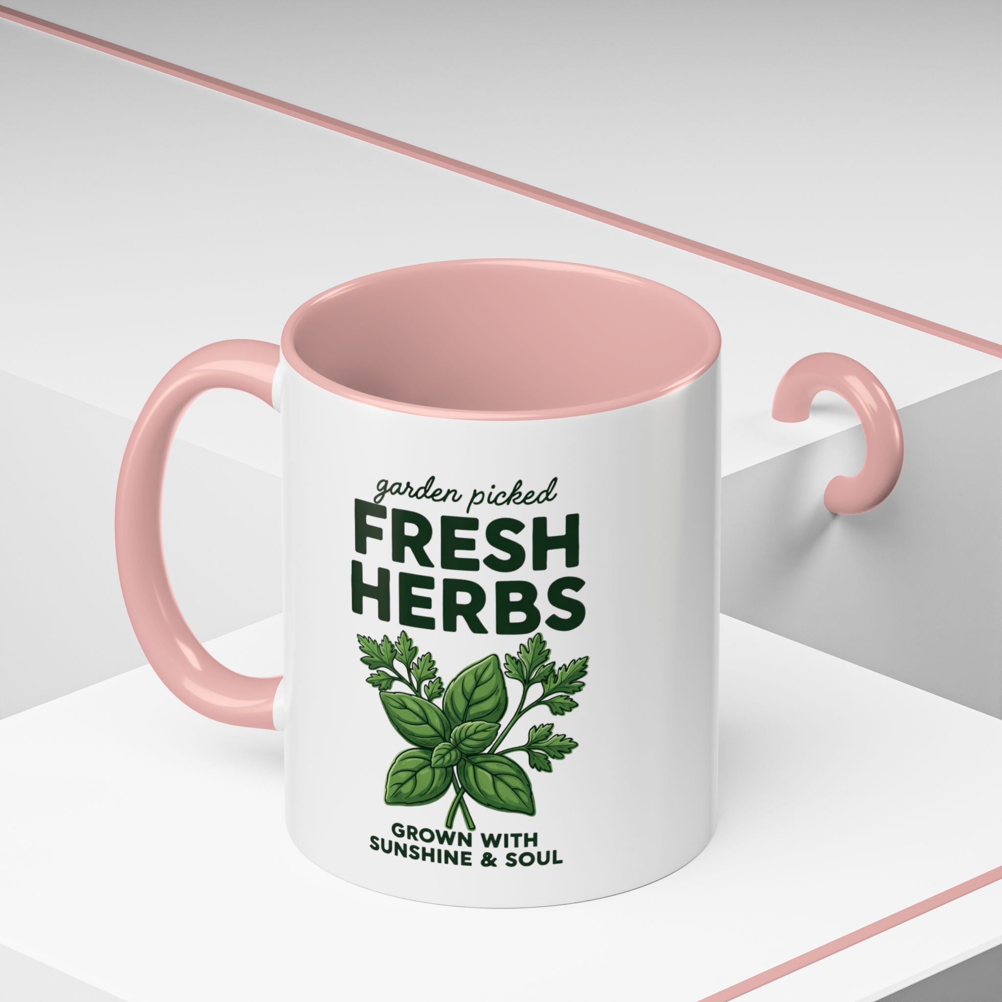 Fresh Herbs Coffee Mug — Garden Picked Accent Mug
