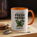 Fresh Herbs Coffee Mug — Garden Picked Accent Mug