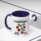 Strawberries Coffee Mug - "Sweet & Fresh" Accent Ceramic Mug
