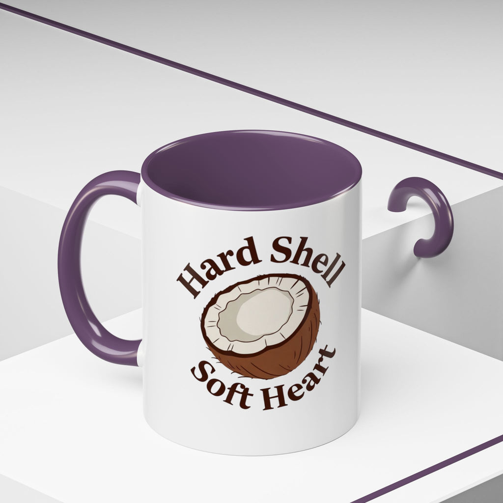 Hard Shell, Soft Heart Coconut Coffee Mug
