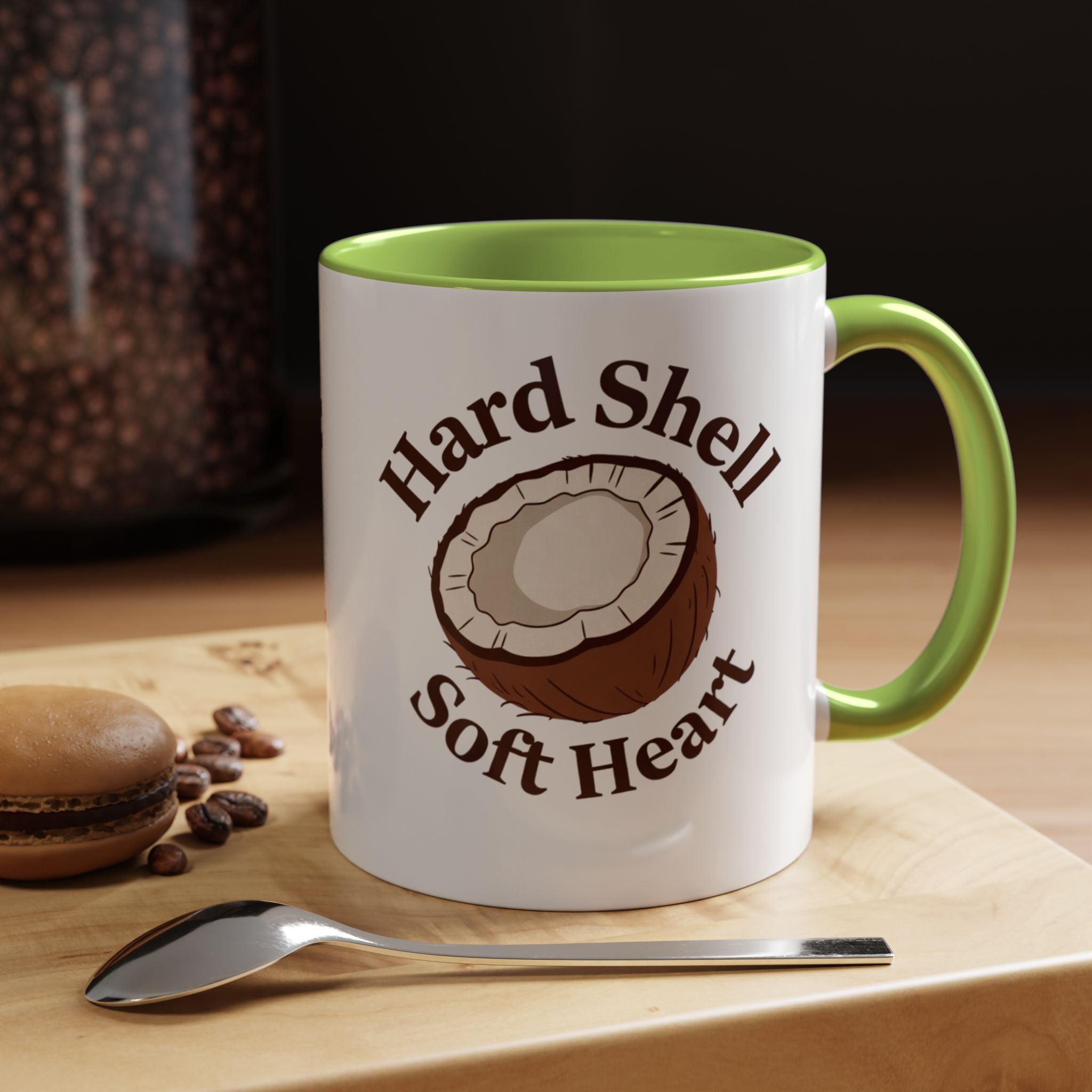 Hard Shell, Soft Heart Coconut Coffee Mug