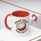 Hard Shell, Soft Heart Coconut Coffee Mug