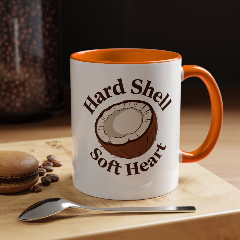 Hard Shell, Soft Heart Coconut Coffee Mug