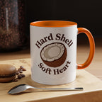 Hard Shell, Soft Heart Coconut Coffee Mug