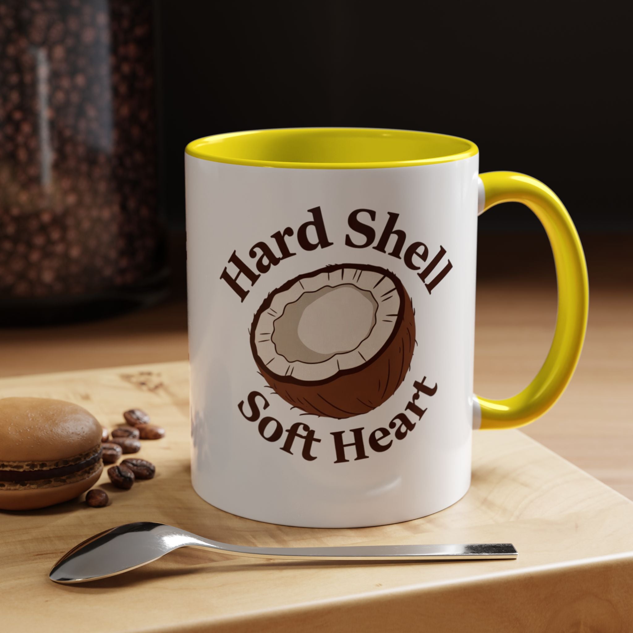 Hard Shell, Soft Heart Coconut Coffee Mug