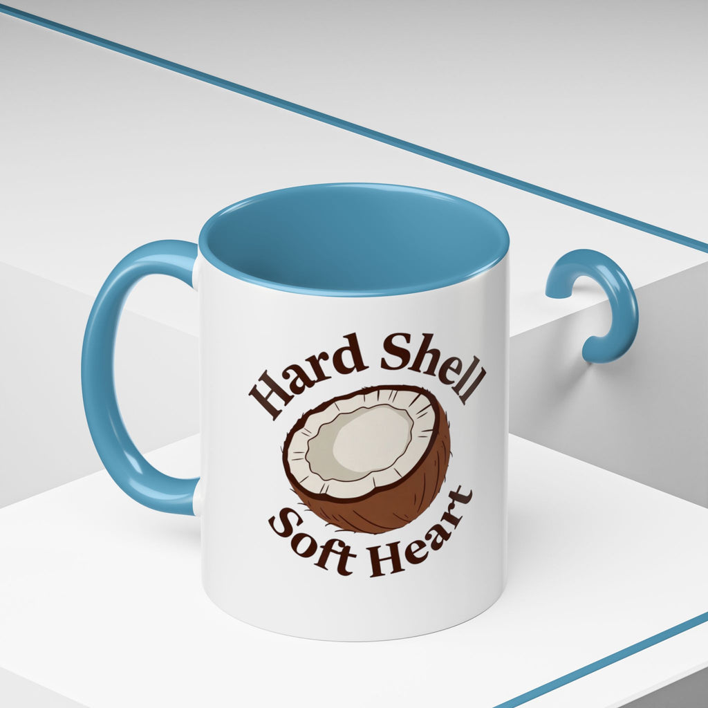 Hard Shell, Soft Heart Coconut Coffee Mug