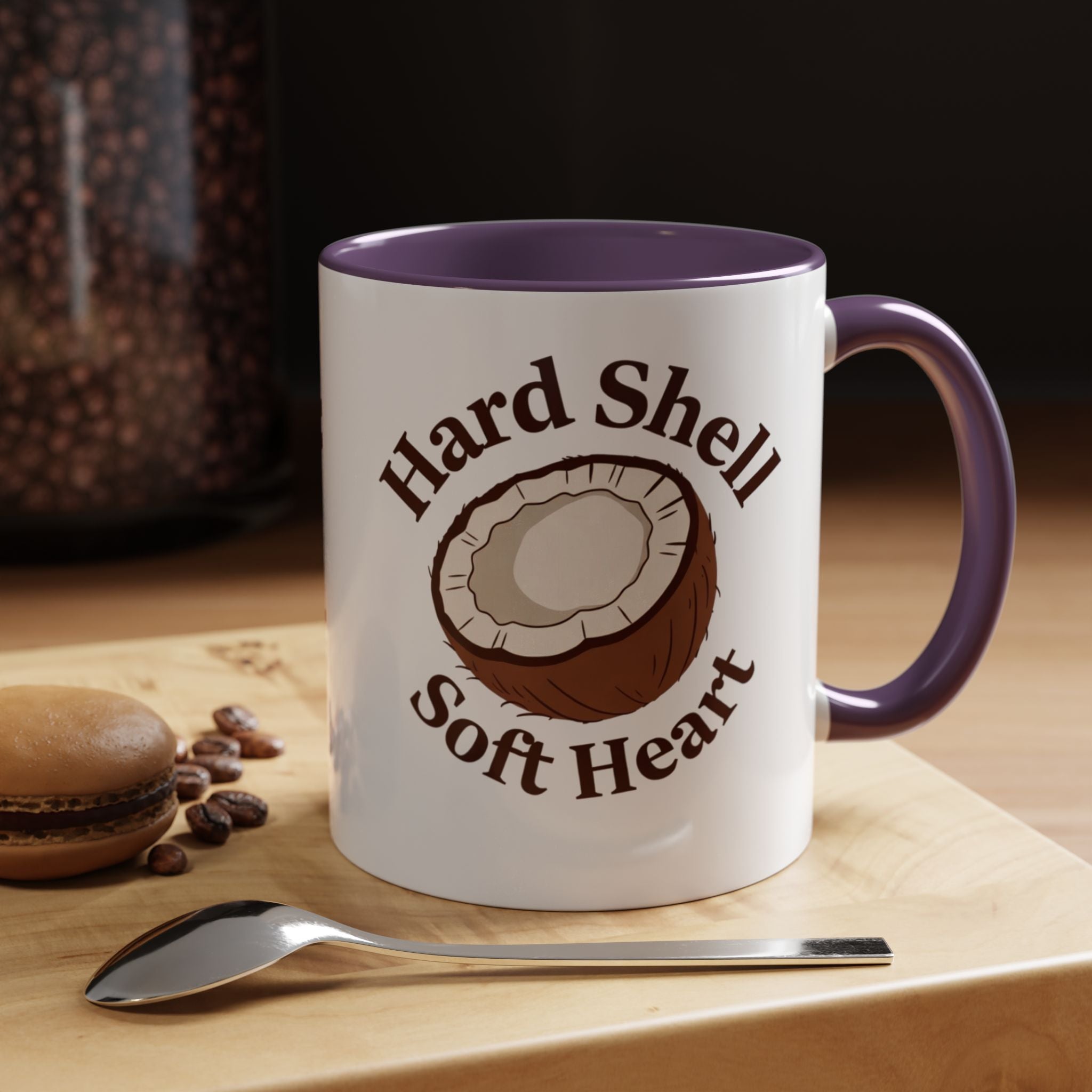 Hard Shell, Soft Heart Coconut Coffee Mug