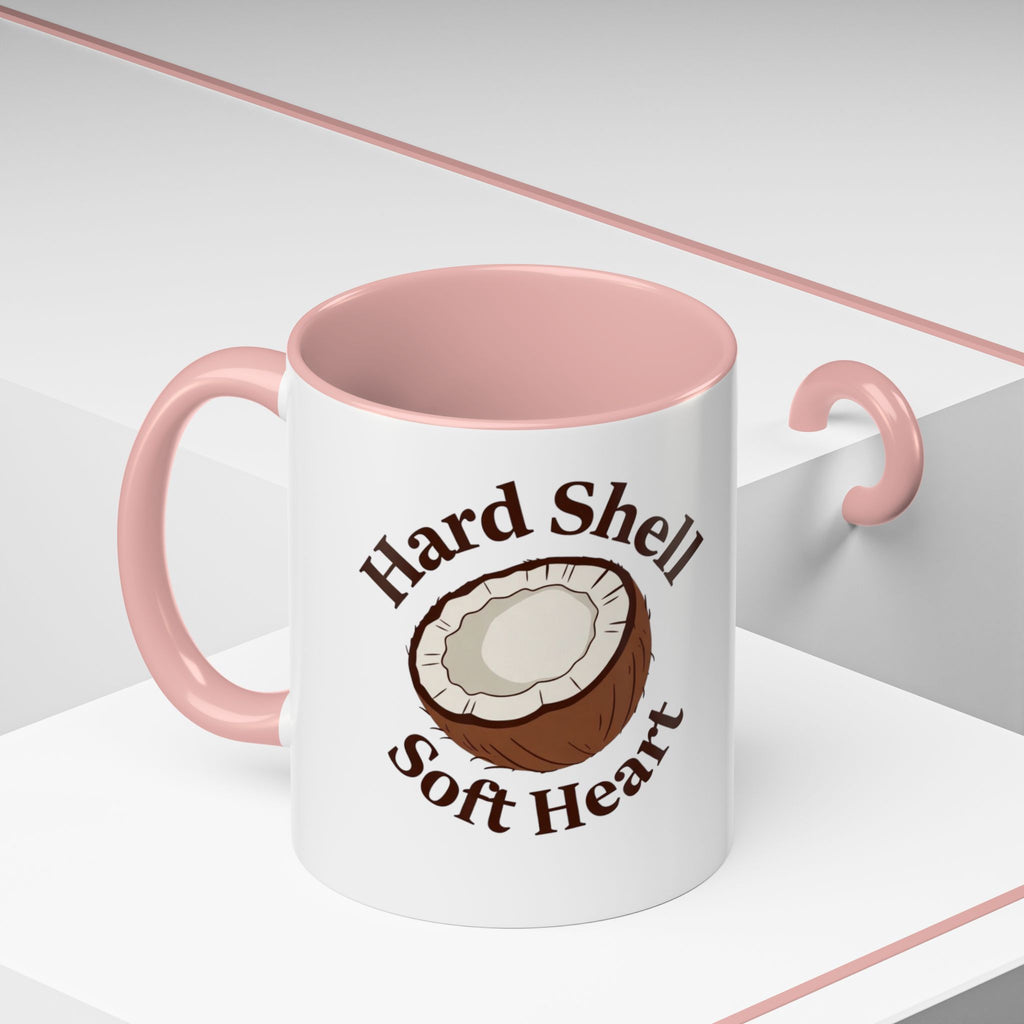 Hard Shell, Soft Heart Coconut Coffee Mug