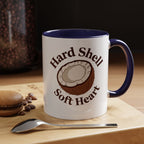 Hard Shell, Soft Heart Coconut Coffee Mug