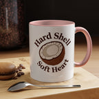 Hard Shell, Soft Heart Coconut Coffee Mug