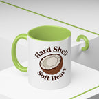 Hard Shell, Soft Heart Coconut Coffee Mug