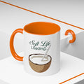 Soft Life Loading Coconut Drink Ceramic Mug